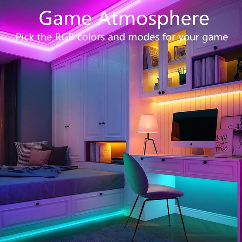 httpsmp Neon Rope Lights,Flexible Led Light Control with App/Remote,Multiple Modes,IP67 Outdoor Waterproof,Music Sync Strip for Bedroom (80FT Led Rope Lights) - Image 5